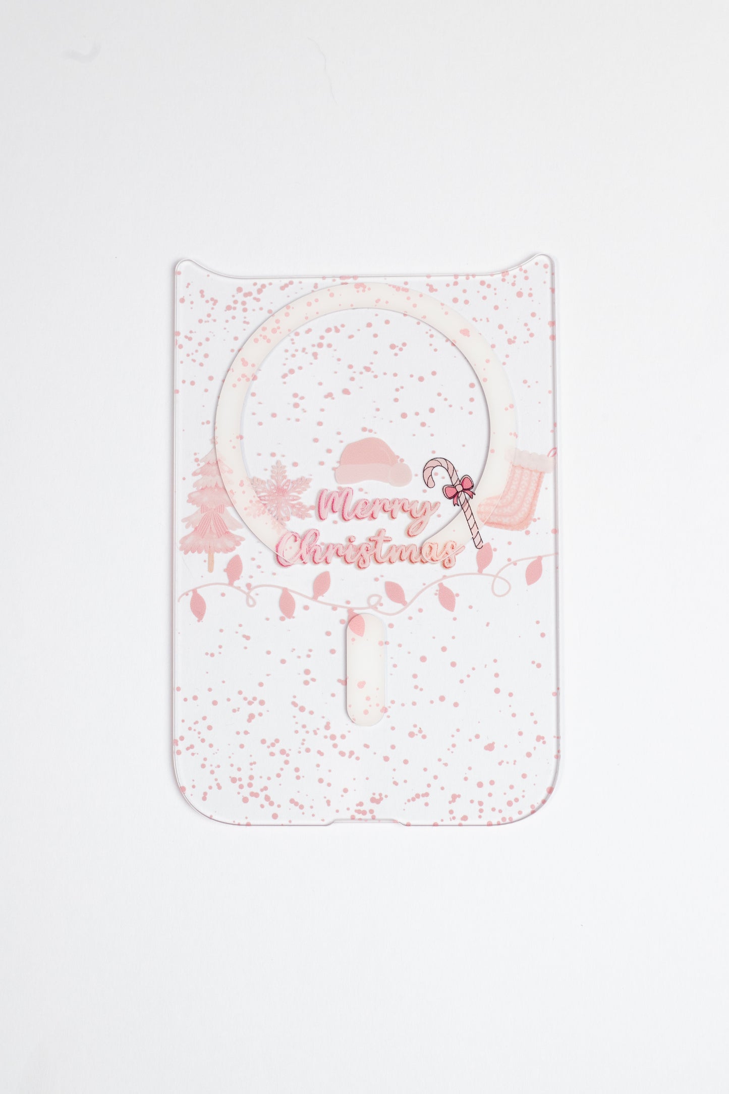 Click Cover - Pink Christmas