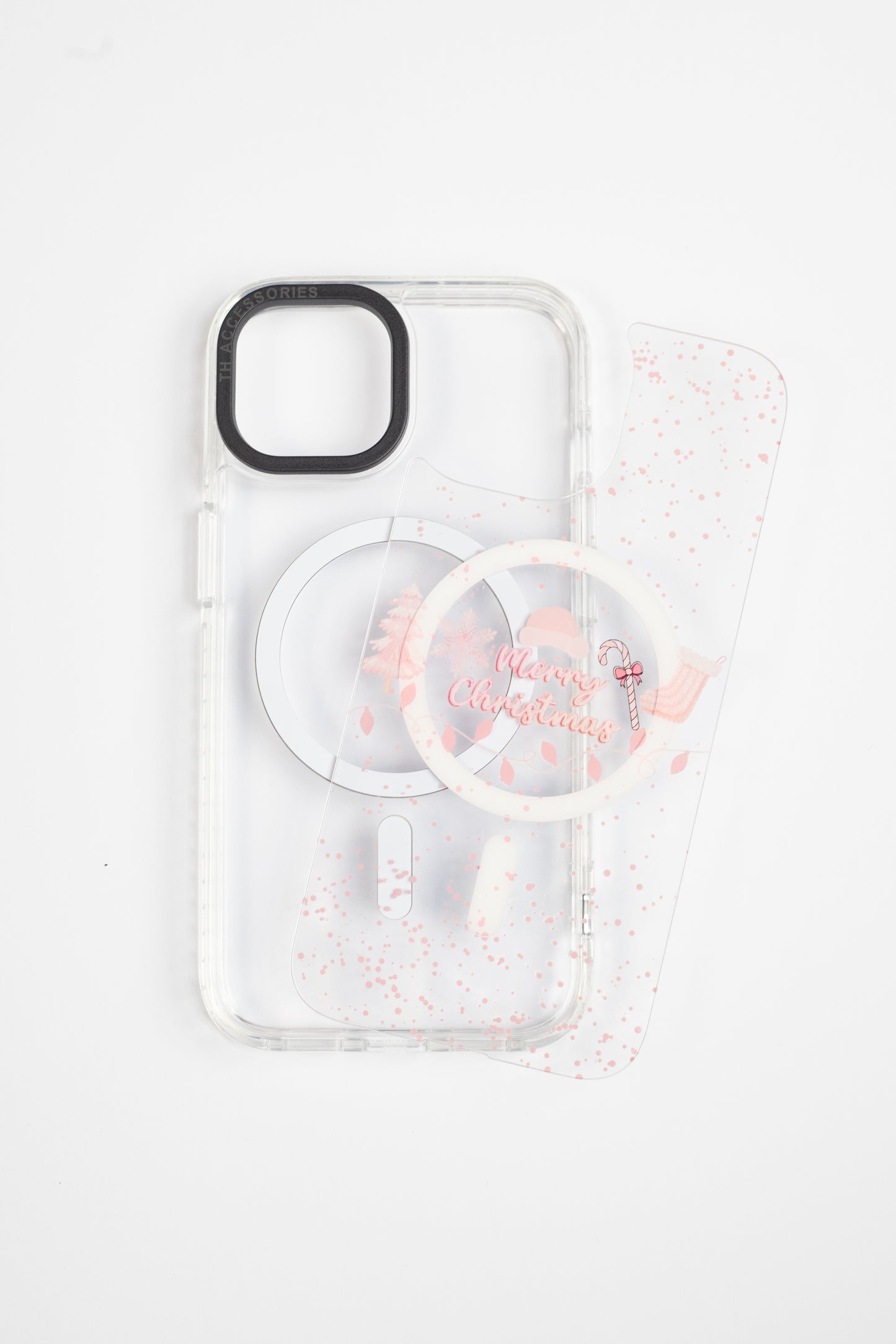 Core Case + 1 Click Cover - Pink Christmas