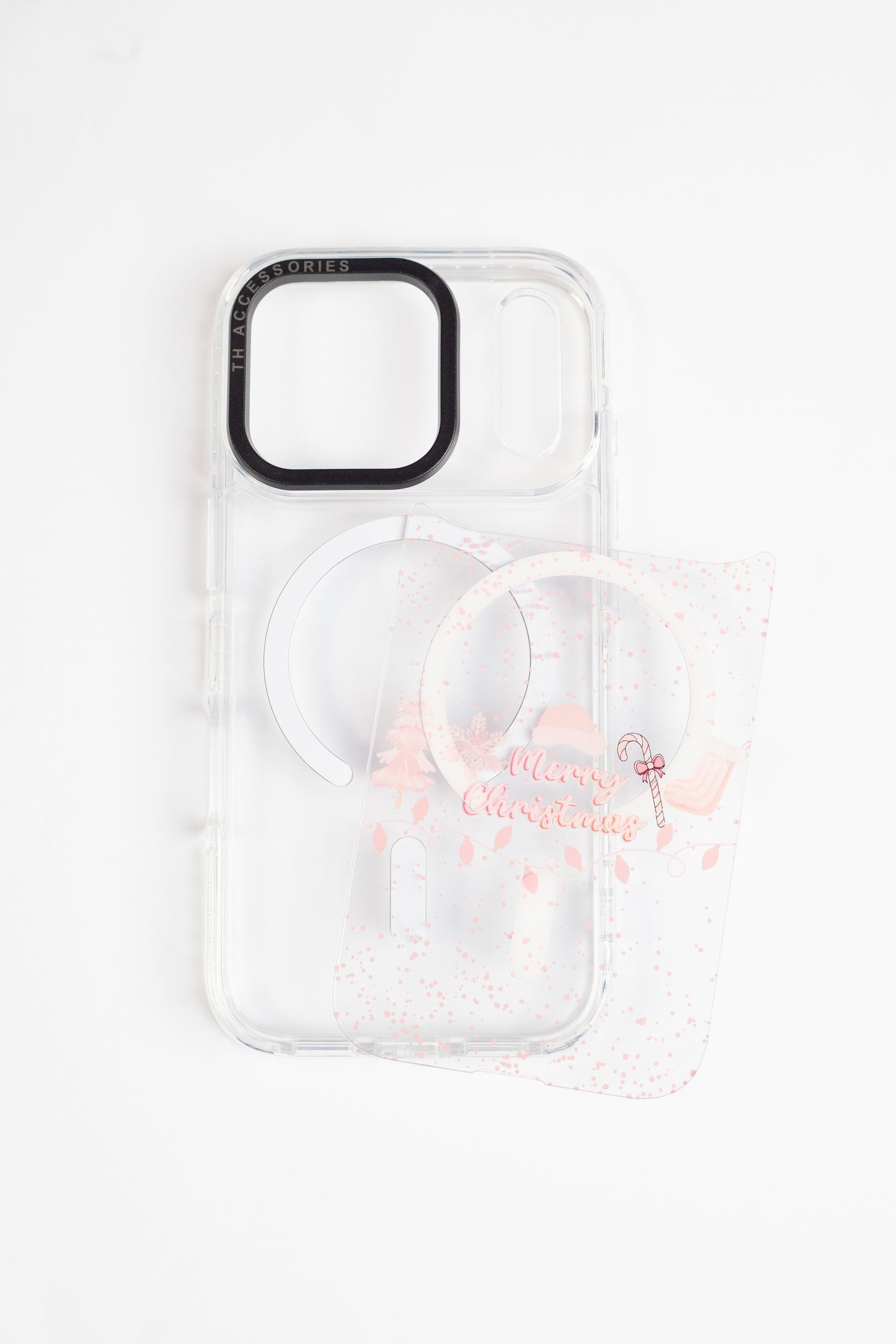 Core Case + 1 Click Cover - Pink Christmas