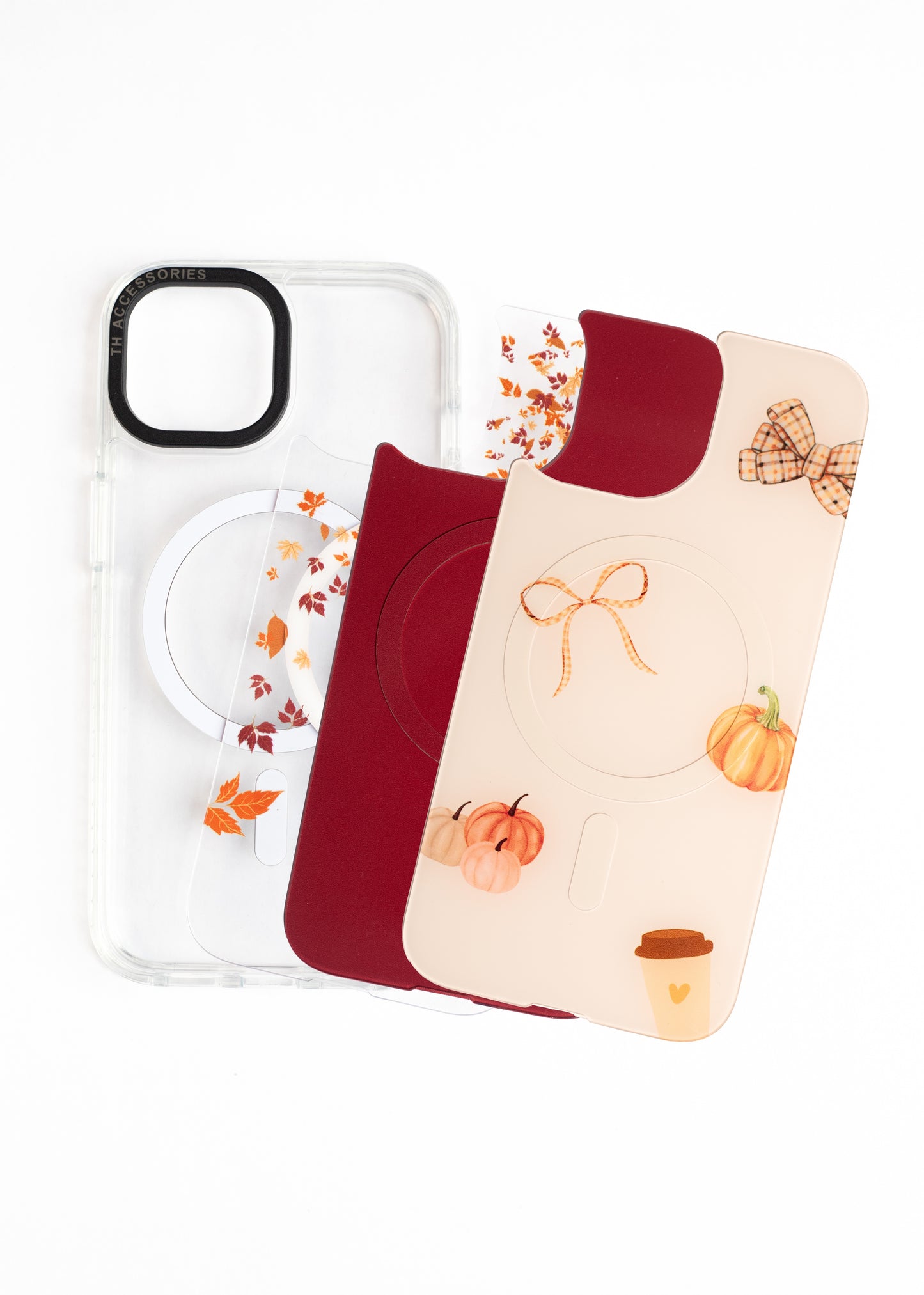 3x Autumn Click Cover + Case Bundle