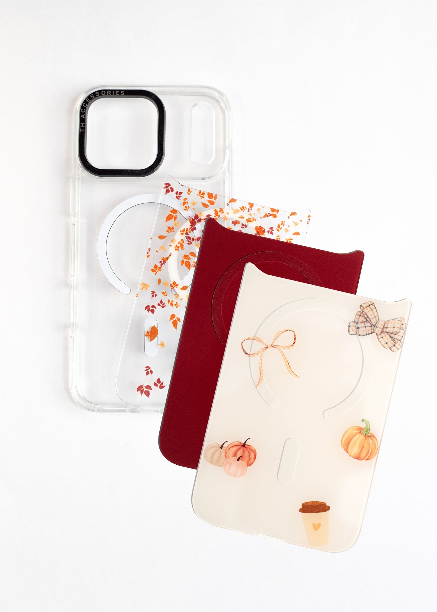 3x Autumn Click Cover + Case Bundle