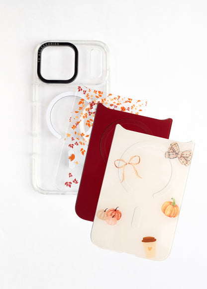 3x Autumn Click Cover + Case Bundle